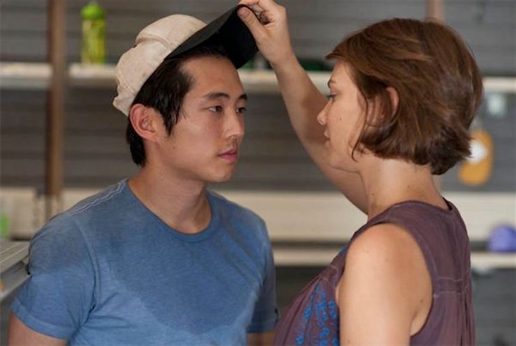 TV couples Glenn Maggie The Walking Dead