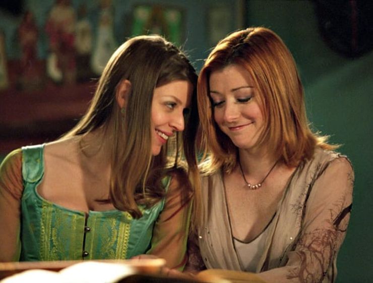 TV couples Willow and Tara