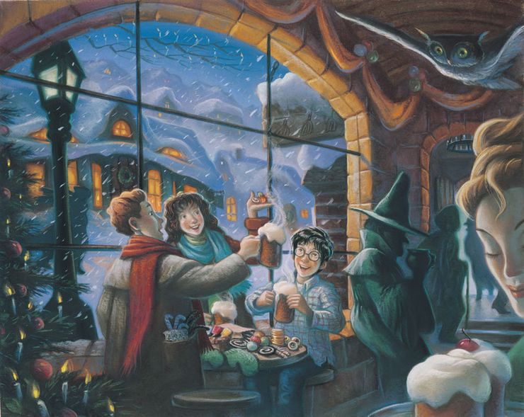 fictional bars taverns The Three Broomsticks Harry Potter