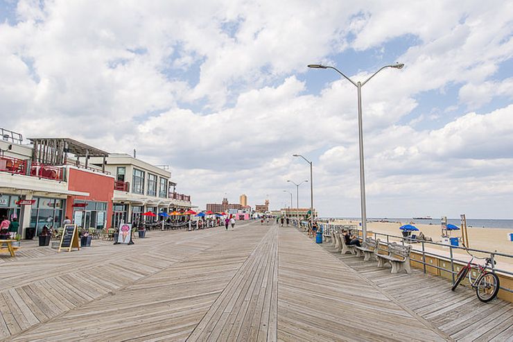 romantic beach getaways Asbury Park New Jersey