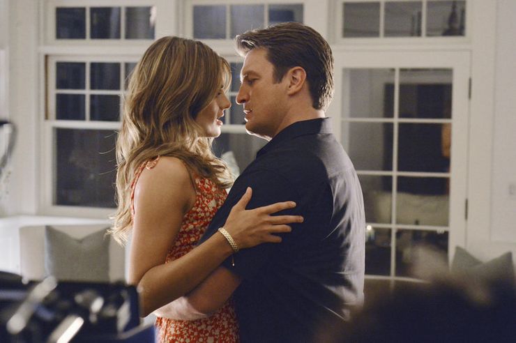 TV couples Castle and Beckett Castle