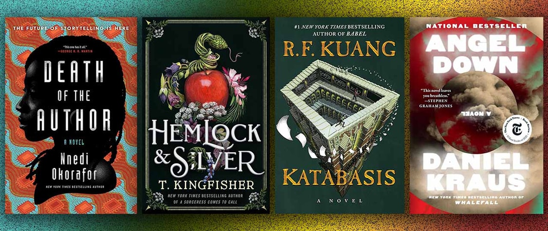 Best Science Fiction Fantasy Books of 2025 including katabasis and death of the author