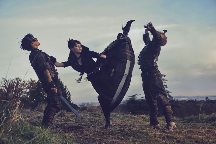 sci-fi and fantasy moms The Widow Into the Badlands