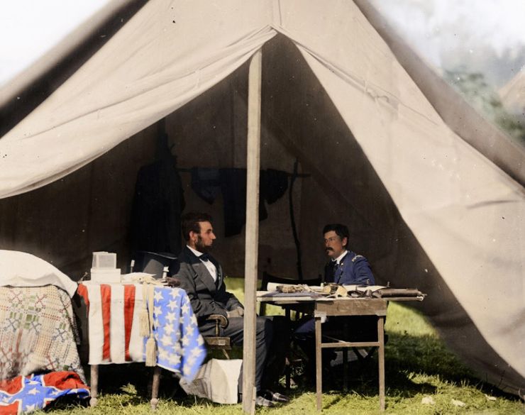 abraham and mcclellan colorized