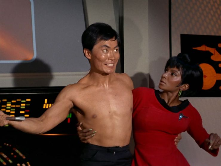 hazards in star trek universe alien illnesses the naked time sulu george takei