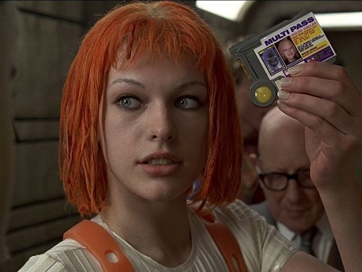 badass female characters Leeloo The Fifth Element