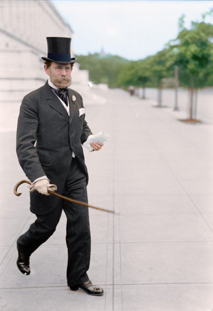 j hamilton lewis colorized