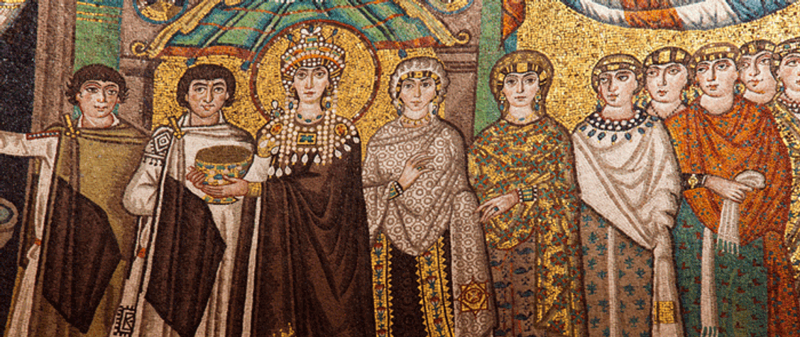 Byzantine mosaic