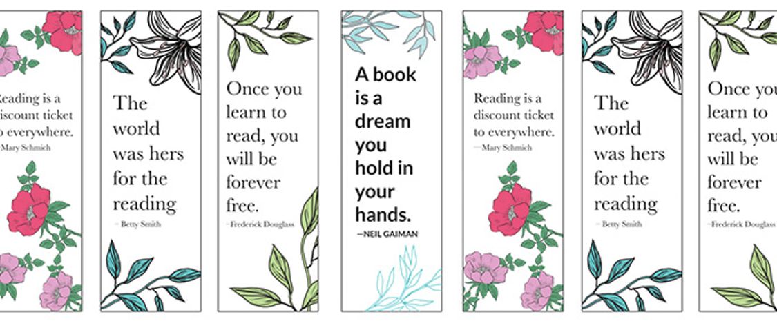 Wall Decor Home Living Quote Printable Bookmark Set Download And 