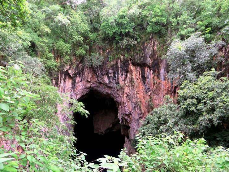 underground caves