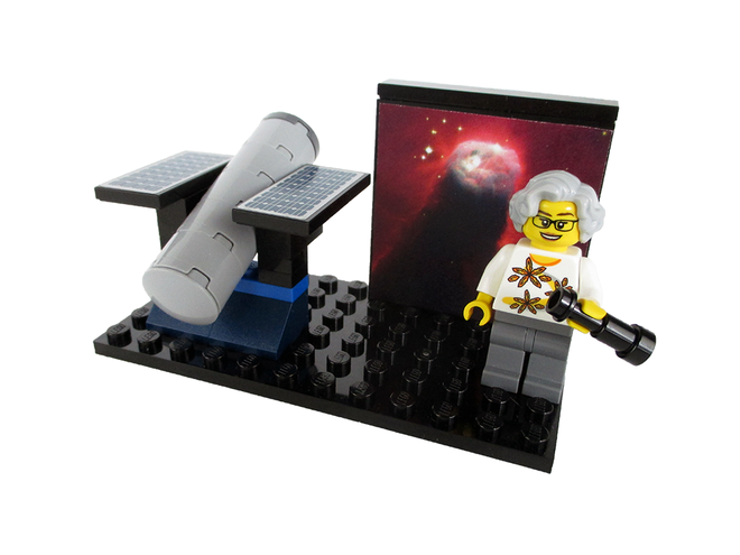 women of nasa lego nancy grace roman minifig