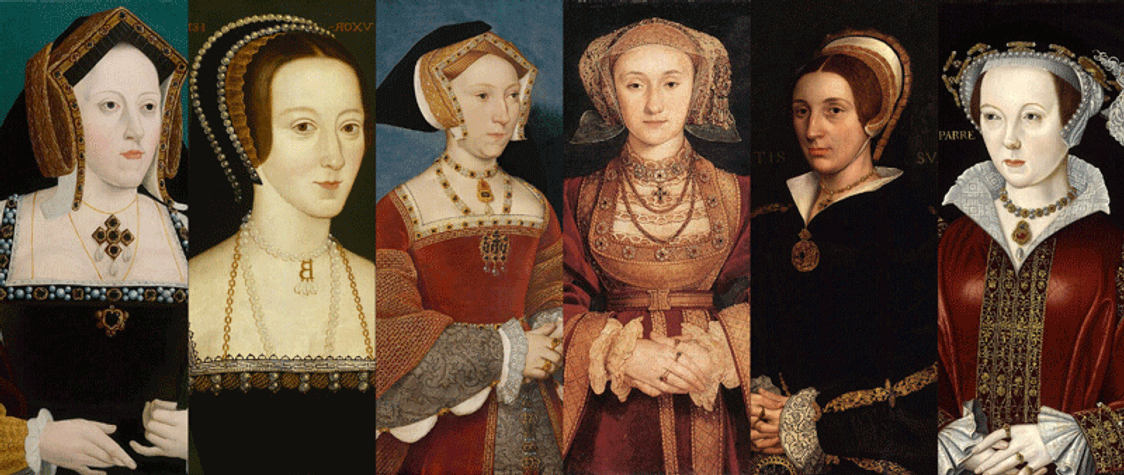 Portraits of King Henry Viii's wives