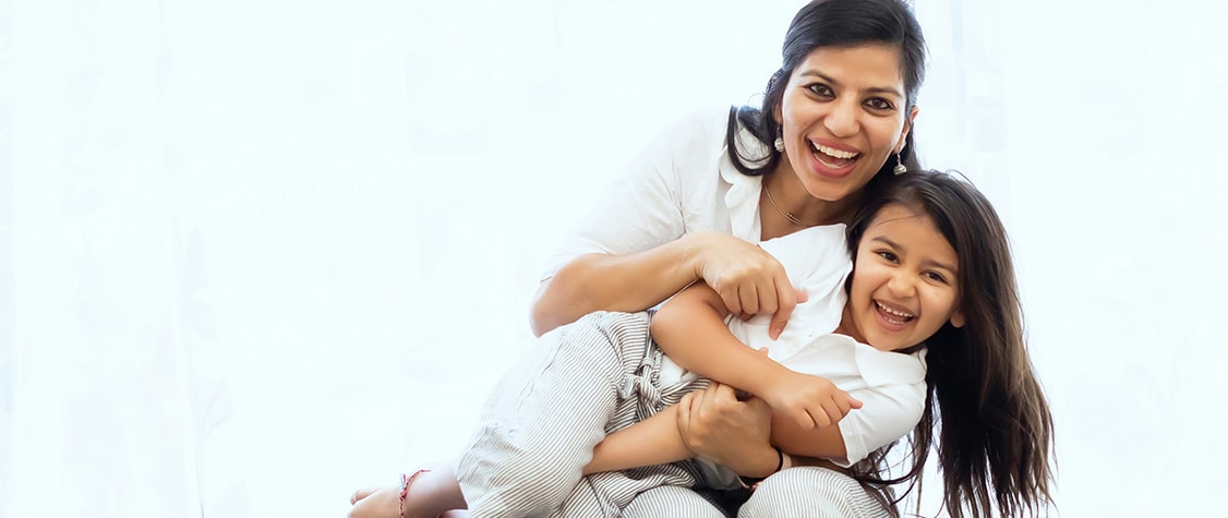 mother with her child