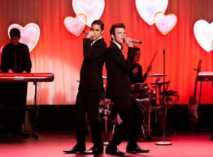 TV couples Kurt and Blaine Glee