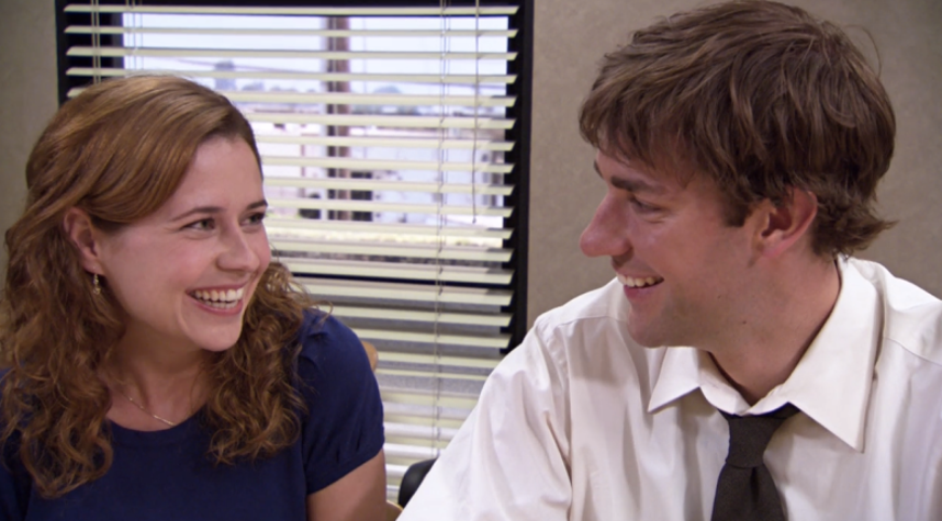 TV couples Jim Pam The Office