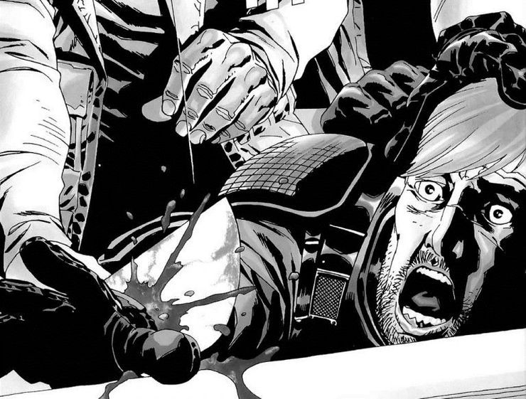 The Walking Dead comics Rick