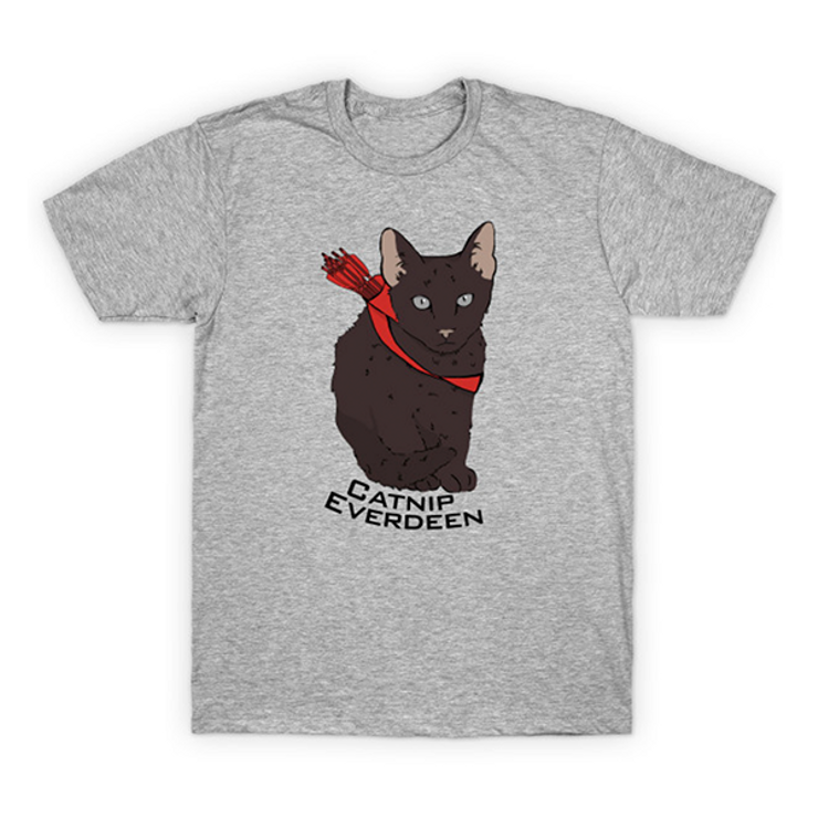 cat shirts for geeks Catnip Everdeen