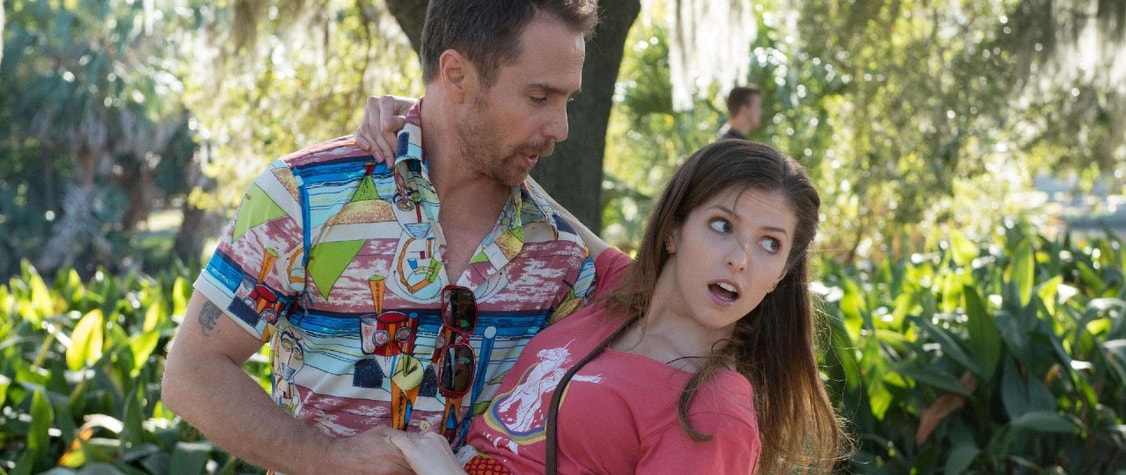Sam Rockwell and Anna Kendrick in a still from 'Mr. Right.'