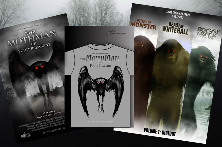 Small Town Monsters Mothman sweepstakes prize pack