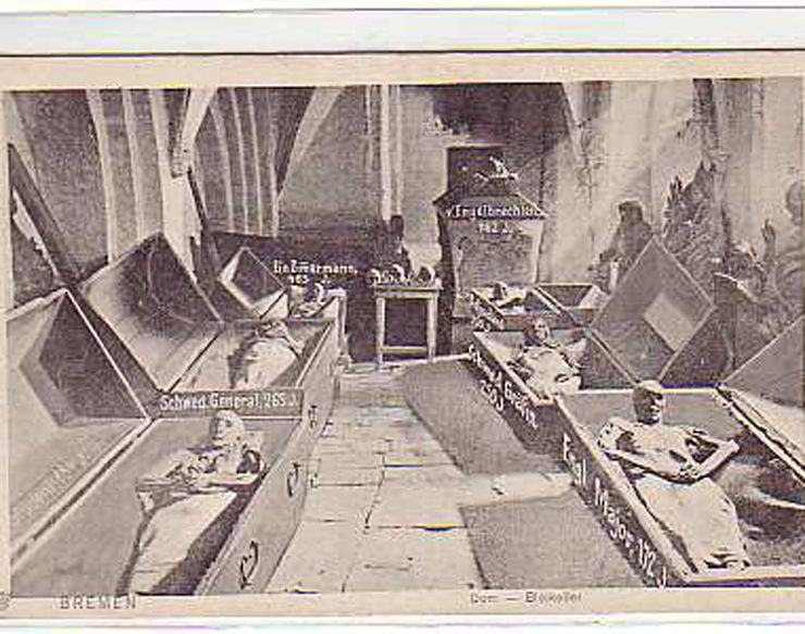 mummies basement bremen cathedral