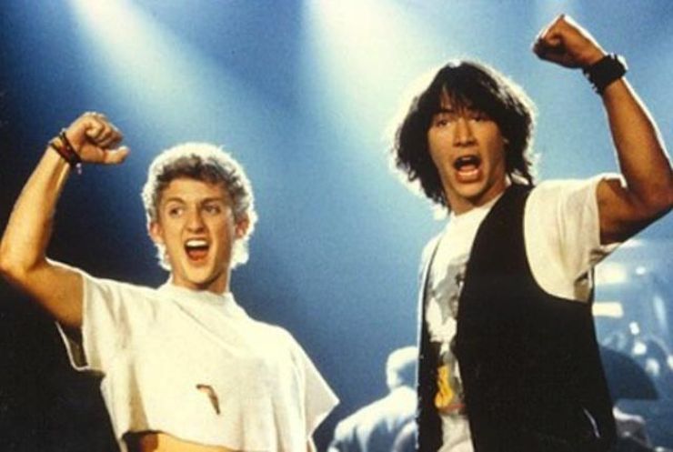 great time travel movies streaming bill and teds excellent adventure