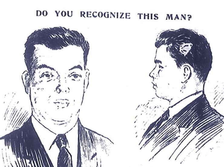 Roland T. Owen Police Sketch