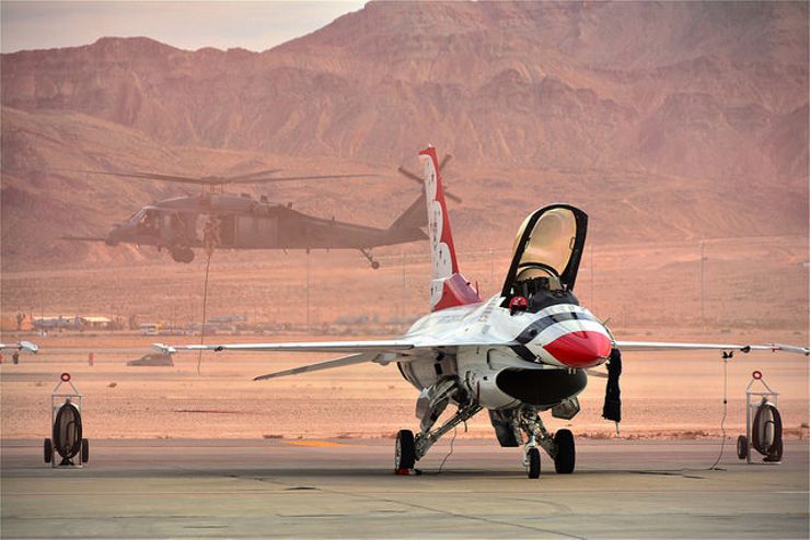 best vacation spots Fallout Nellis Air Force Base