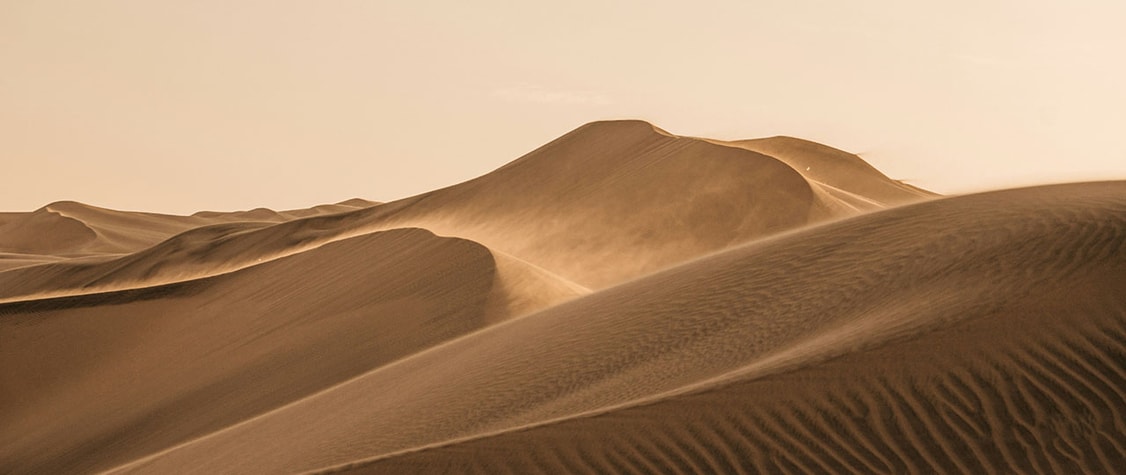 a desert dune