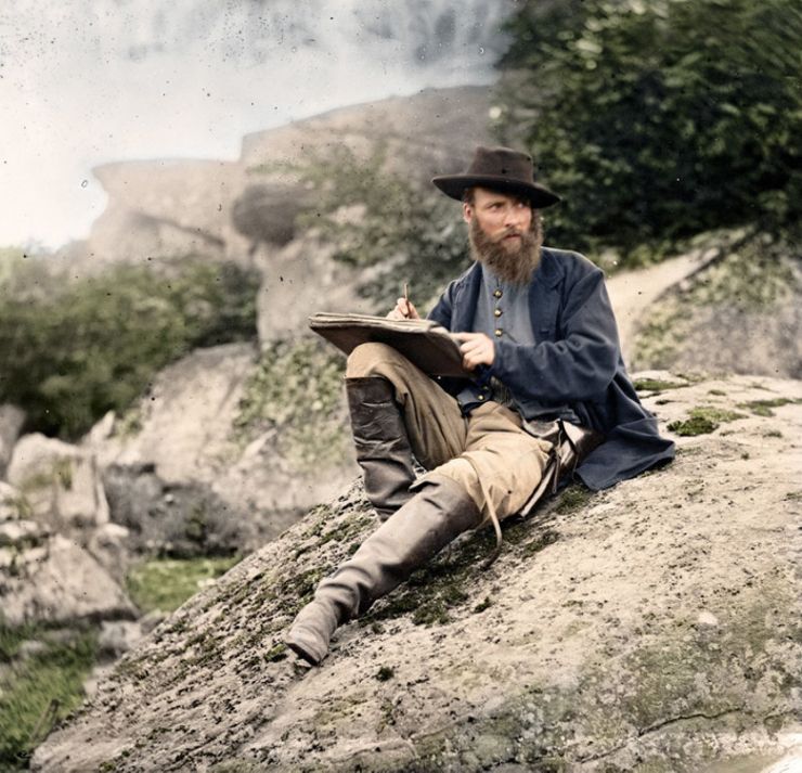 alfred r waud colorized