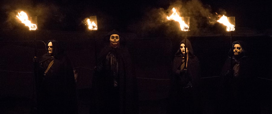 Samhain celebration in Scotland.