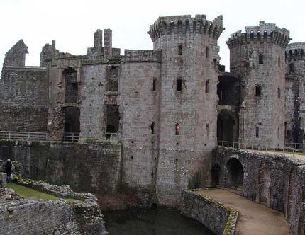 Raglan Castle Wales