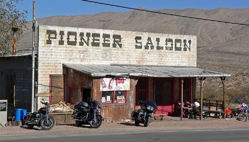 The Pioneer Saloon in Goodsprings, Nevada