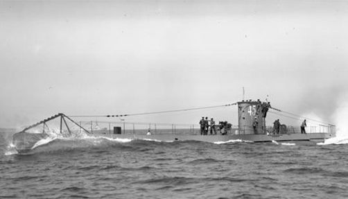 A photo of a German U-boat