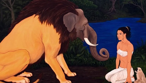 creepy-mythical-creatures-for-leo-season_Yali Image of the creature The Yali
