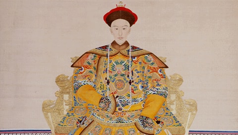 Painting of Guangxu Emperor.