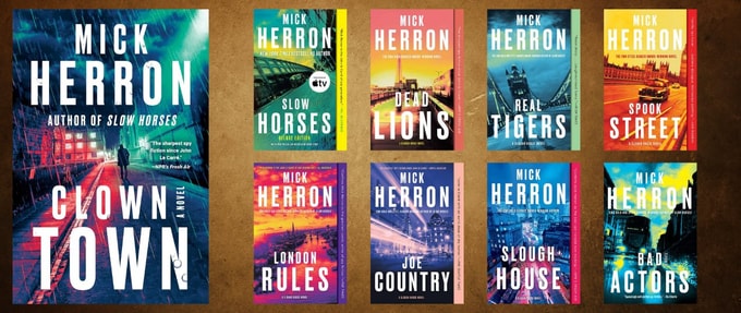 Enter for a Chance to Win All 9 Novels in the Slough House Series!