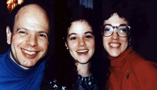 Photo of Rebecca Schaeffer and her parents