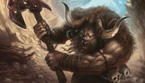 minotaur_creepy-mythical-creatures-for-aries-season A minotaur