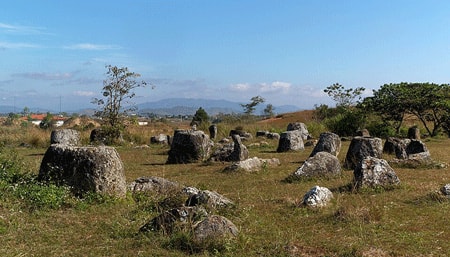 Photo of the Plain of Jars.