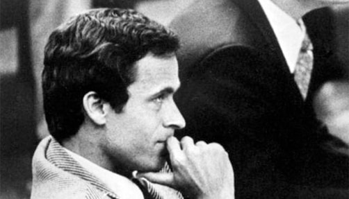 Photo of Ted Bundy.