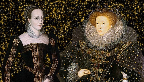 Illustration of Mary and Elizabeth.