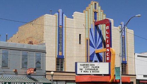 alliance-theatre_haunted-places-in-nebraska Alliance Theatre in Alliance, Nebraska