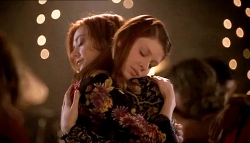 Alyson Hannigan and Amber Benson in 'Buffy the Vampire Slayer'
