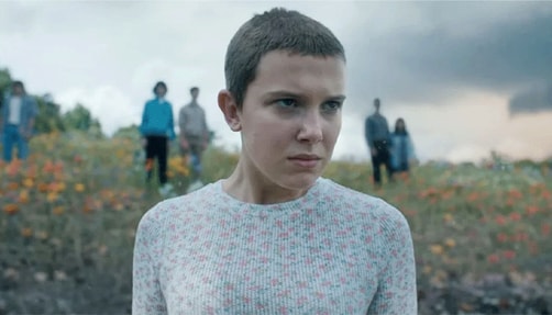 Millie Bobby Brown as Eleven 