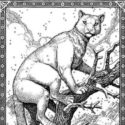 creepy-mythical-creatures-for-leo-season_Wampus_Cat Image of the creature The Wampus Cat