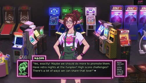 A still from the game 'Arcade Spirits'