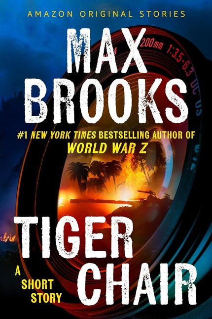 tiger-chair max brooks by tiger chair shows a fire within a camera's lens