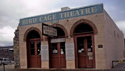 The Bird Cage Theatre in Tombstone, Arizona