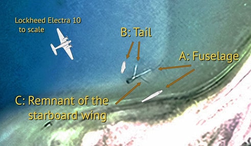 Taraia Object Satellite Image