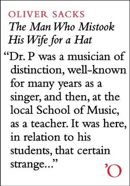 The Man Who Mistook His Wife for a Hat Buy The Man Who Mistook His Wife for a Hat at Amazon